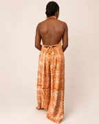 Liyah — Adire Palazzo Jumpsuit