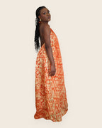Alara — Adire Halter Maxi Dress