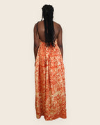 Alara — Adire Halter Maxi Dress