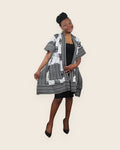 Amara — Robe Kimono Adire