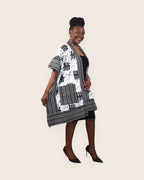 Amara — Robe Kimono Adire