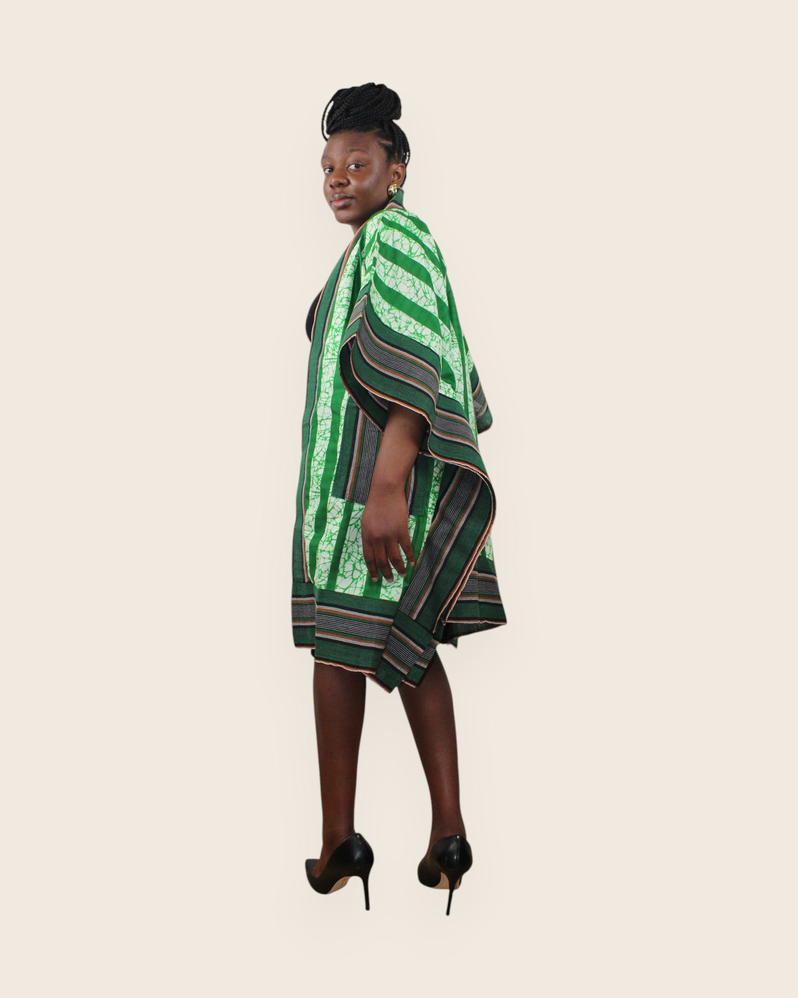 Amara — Adire Kimono Robe