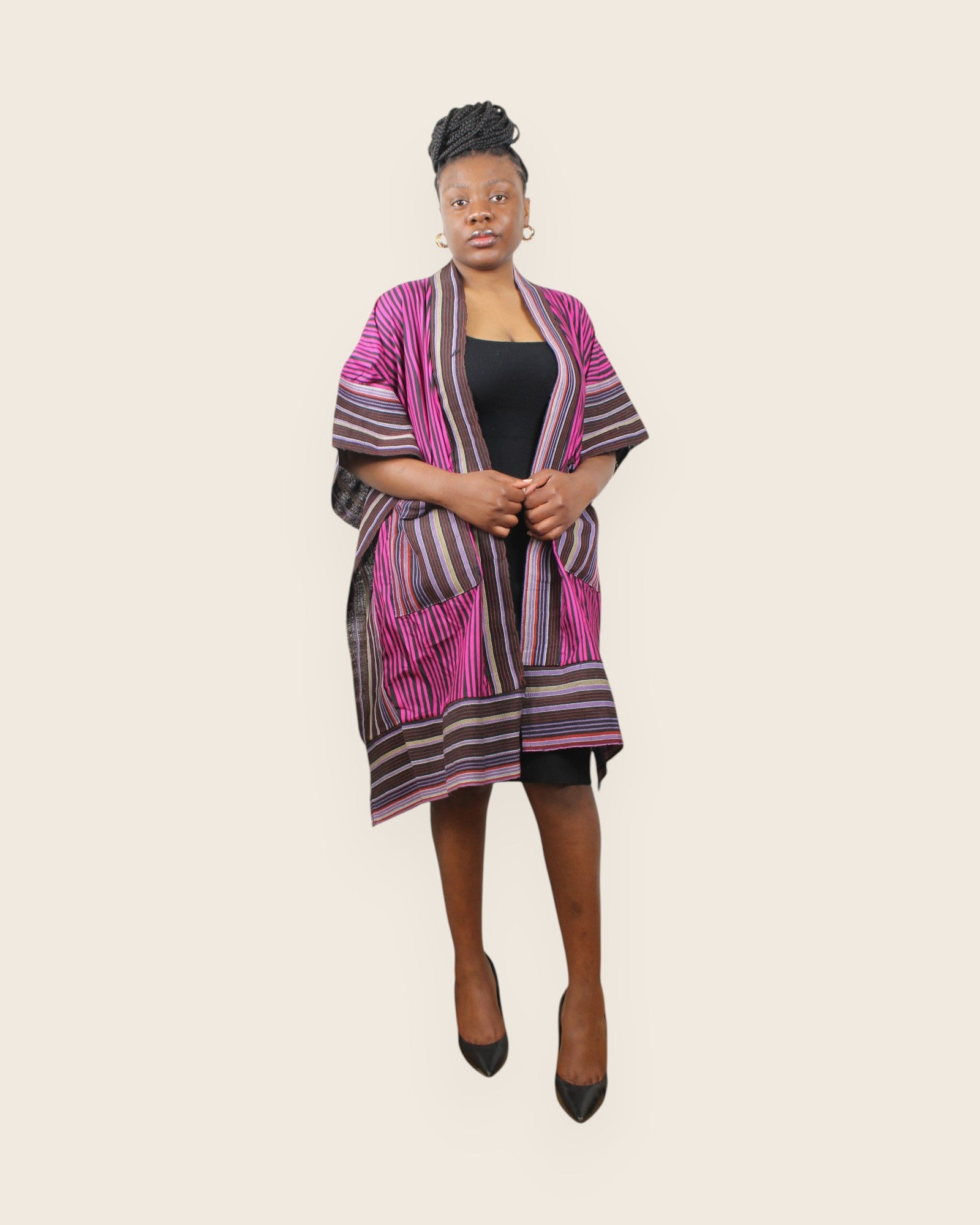 Amara — Adire Kimono Robe