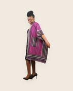 Amara — Robe Kimono Adire